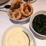 ベンジャミンステーキハウス - 付け合せもボリューミー