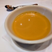 ベンジャミンステーキハウス 東京ガーデンテラス紀尾井町 - コーンスープ濃厚で美味しい