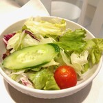 ステーション レストラン ザ セントラル - セットのサラダ