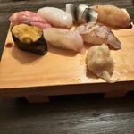 すしの藤つぼ - 〆の食事の寿司、プロ野球並のラインナップ⚾️