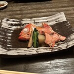 すしの藤つぼ - 金目鯛の煮付け