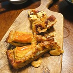 橘屋 - さつまいもとかぼちゃ×ゴルゴンゾーラはたっぷりのはちみつで♪