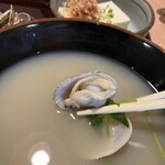 貝汁味処南里 - アサリが大きい！15こ入ってた！