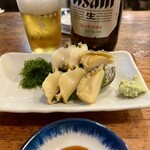 魚三酒場 - あわび