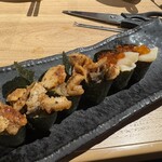 ススキノデパート - 鰻　帆立といくら　寿司