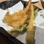 ススキノデパート - 海老天　たけのこ天　