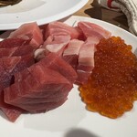 ススキノデパート - マグロ　いくら