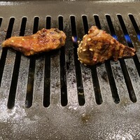 牛処 慶 - 焼けたハラミ。