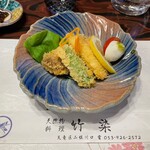 寿司割烹 竹染 - 猪肉のカツ