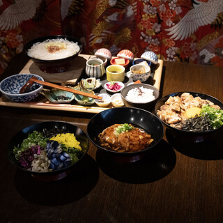 京出汁を使用した限定ランチも