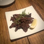 cafe and bar SOL - ■自家製　ビーフジャーキー ¥980