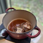 レストラン・アスペルジュ - 付け合わせの玉葱（題名無し）