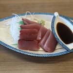 鵜戸や - ハガツオのお刺身も美味かったな〜