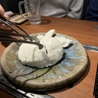 肉料理 KOJIRO - 和牛ランプの塩釜焼