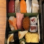 鈴富 - 「すし富」ズームで