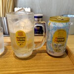 宍道湖しじみ中華蕎麦 琥珀 - 角ハイボール 400円 ♪