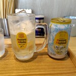 宍道湖しじみ中華蕎麦 琥珀 - 角ハイボール 400円 ♪