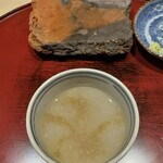 赤坂 島袋 - 蕎麦湯おかわり 蕎麦汁も追加