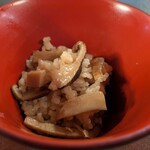 御懐石 志ら玉 - 御飯　松茸御飯