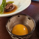 御懐石 志ら玉 - 皿　安城牛すき焼き　万願寺