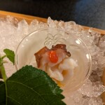 御懐石 志ら玉 - 蛸の湯引き