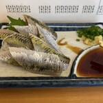 大衆酒場 五の五 - イワシ刺し