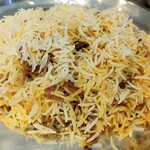 ジョニーのビリヤニ - マトンビリヤニアップ