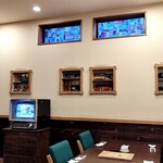 港鮨 - 店内は昭和レトロ