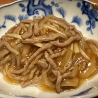 桃仙閣 東京 - 牛肉の細切りあんかけ焼きそば