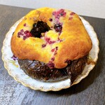 下田流 - チョコクロワッサンベーグルオザマンド(570円)