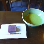 茶室寿楽庵 - お抹茶とお菓子