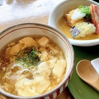 高台寺羽柴 - 名物とろとろゆばかけご飯、