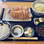 まさ竜 - リブロースかつ定食 2,700円