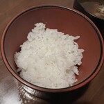 旅館山翠 - ご飯物　　小国産あきげしき　艶やか