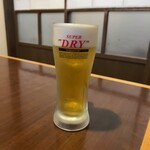 旅館山翠 - 生ビール