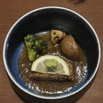 旅館山翠 - 台物　　　赤牛ステーキ