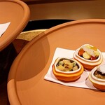 銀座 しのはら - 蓋を開けて