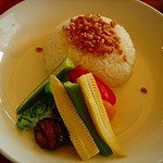 コーデュロイカフェ - ライス＆野菜
