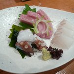 すし処 錦 - お造り盛り合わせ（2/3）