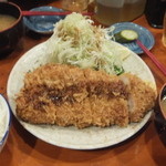 ロースかつ定食