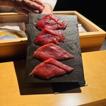 鮨shizuku 西天満 - 赤身漬け