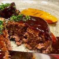 BISTRO DOUBLE - ランチの特製ハンバーグ