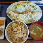 わ楽 - タルバタポーク定食(鶏五目ご飯に変更サービス❤️)