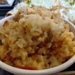 わ楽 - 鶏五目ご飯