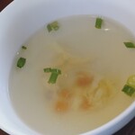 タイ料理 バーンラック - 最初に出されたスープ