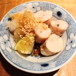 永来権 - 鶏白子ポン酢