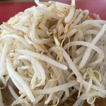 ラーメン もっけだの - 『ラーメンニンニク野菜マシマシ』の野菜