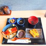 うな賀 - ■ うなぎ尽くし御膳 (ランチ 数量限定)、1,500円