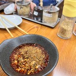 ジンギスカン羊はち - 自分で作るタレ