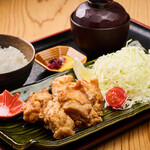 くまき食堂 - 鶏の唐揚げ定食